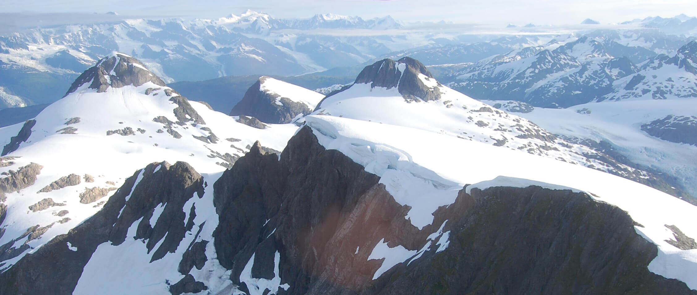 Rugged Alaska mountains